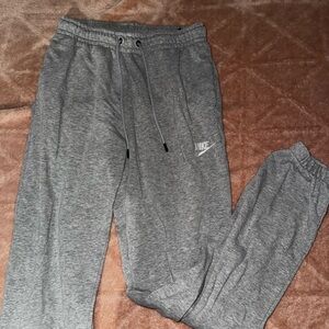 Nike Heather Gray Jogger Pants